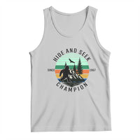 Hide And Seek Champion Tank Top Bigfoot Lover Gift - Wonder Print Shop