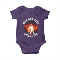 Hide And Seek Champion Baby Onesie Funny Bigfoot And Alien Lover Gift - Wonder Print Shop