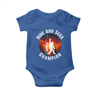 Hide And Seek Champion Baby Onesie Funny Bigfoot And Alien Lover Gift - Wonder Print Shop