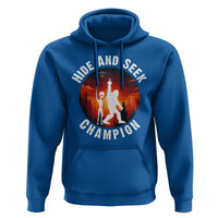 Hide And Seek Champion Hoodie Funny Bigfoot And Alien Lover Gift - Wonder Print Shop