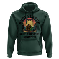Funny Bigfoot And Alien Gift Hoodie Undefeated Hide And Seek Champion - Wonder Print Shop