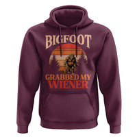 Bigfoot Grabbed My Wiener Hoodie Funny Dachshund Lover Gift - Wonder Print Shop