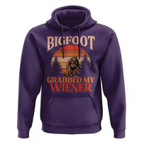 Bigfoot Grabbed My Wiener Hoodie Funny Dachshund Lover Gift - Wonder Print Shop