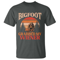Bigfoot Grabbed My Wiener T Shirt Funny Dachshund Lover Gift - Wonder Print Shop