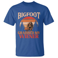 Bigfoot Grabbed My Wiener T Shirt Funny Dachshund Lover Gift - Wonder Print Shop