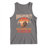 Bigfoot Grabbed My Wiener Tank Top Funny Dachshund Lover Gift - Wonder Print Shop