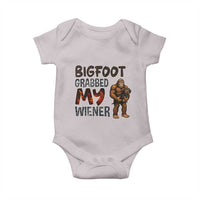 Bigfoot Grabbed My Wiener Baby Onesie Funny Dog Lover Gift - Wonder Print Shop