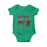 Bigfoot Grabbed My Wiener Baby Onesie Funny Dog Lover Gift - Wonder Print Shop