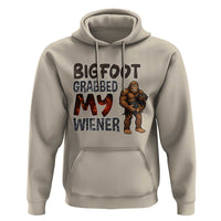 Bigfoot Grabbed My Wiener Hoodie Funny Dog Lover Gift - Wonder Print Shop