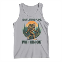 I Cant I Have Plans With Bigfoot Tank Top Funny Cryptid Lover Gift - Wonder Print Shop
