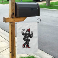 Funny Sexy Bigfoot Selfie Garden Flag Sasquatch Lover Gift