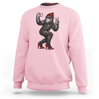 Funny Sexy Bigfoot Selfie Sweatshirt Sasquatch Lover Gift