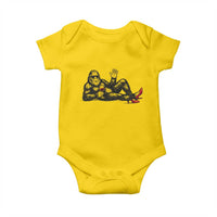 Funny Sassquatch Sexy Baby Onesie Bigfoot With Cocktail Party Humor - Wonder Print Shop