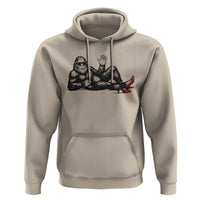 Funny Sassquatch Sexy Hoodie Bigfoot With Cocktail Party Humor - Wonder Print Shop