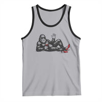 Funny Sassquatch Sexy Tank Top Bigfoot With Cocktail Party Humor - Wonder Print Shop