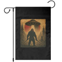 Samurai Bigfoot Garden Flag Japanese Vintage Ukiyoe Style - Wonder Print Shop