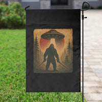 Samurai Bigfoot Garden Flag Japanese Vintage Ukiyoe Style - Wonder Print Shop