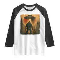Samurai Bigfoot Raglan Shirt Japanese Vintage Ukiyoe Style - Wonder Print Shop