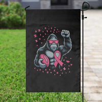 Funny Bigfoot Football Garden Flag Breast Cancer Awareness Gift - Wonder Print Shop