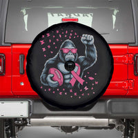 Funny Bigfoot Football Spare Tire Cover Breast Cancer Awareness Gift - Wonder Print Shop