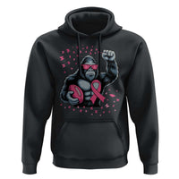 Funny Bigfoot Football Hoodie Breast Cancer Awareness Gift - Wonder Print Shop