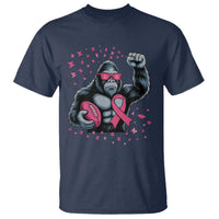 Funny Bigfoot Football T Shirt Breast Cancer Awareness Gift - Wonder Print Shop