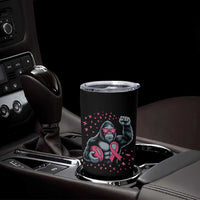 Funny Bigfoot Football Tumbler Cup Breast Cancer Awareness Gift