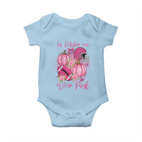 Football Breast Cancer Awareness Baby Onesie In October We Wear Pink Gift - Wonder Print Shop