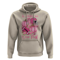 Football Breast Cancer Awareness Hoodie In October We Wear Pink Gift - Wonder Print Shop