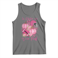 Football Breast Cancer Awareness Tank Top In October We Wear Pink Gift - Wonder Print Shop