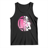 Pink Out Game Day Football Tank Top Breast Cancer Support - Wonder Print Shop