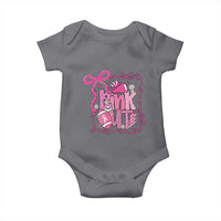 Pink Out Baby Onesie Football Support Breast Cancer Gift - Wonder Print Shop