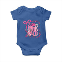 Pink Out Baby Onesie Football Support Breast Cancer Gift - Wonder Print Shop