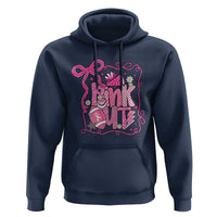 Pink Out Hoodie Football Support Breast Cancer Gift - Wonder Print Shop