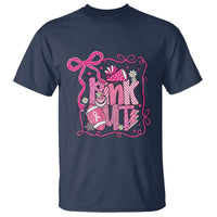 Pink Out T Shirt Football Support Breast Cancer Gift - Wonder Print Shop