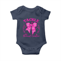 Tackle Breast Cancer Baby Onesie Support Fight Faith Pink Ribbon - Wonder Print Shop