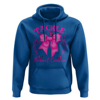 Tackle Breast Cancer Hoodie Support Fight Faith Pink Ribbon - Wonder Print Shop