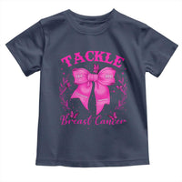 Tackle Breast Cancer Toddler T Shirt Support Fight Faith Pink Ribbon - Wonder Print Shop