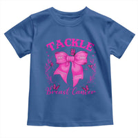 Tackle Breast Cancer Toddler T Shirt Support Fight Faith Pink Ribbon - Wonder Print Shop