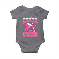 Breast Cancer Awareness Baby Onesie Funny Cheer For The Cure Gift - Wonder Print Shop