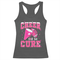 Breast Cancer Awareness Racerback Tank Top Funny Cheer For The Cure Gift - Wonder Print Shop
