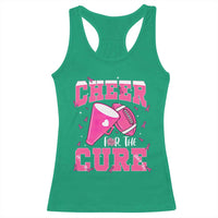 Breast Cancer Awareness Racerback Tank Top Funny Cheer For The Cure Gift - Wonder Print Shop