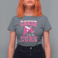 Breast Cancer Awareness T Shirt For Women Funny Cheer For The Cure Gift - Wonder Print Shop
