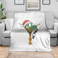 Funny Christmas Dinosaur Throw Blanket Ew People Xmas Gift - Wonder Print Shop