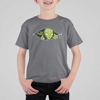 Funny Alien T Shirt For Kid Ew People Hater Quote - Wonder Print Shop