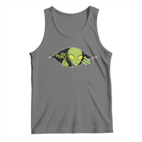 Funny Alien Tank Top Ew People Hater Quote - Wonder Print Shop