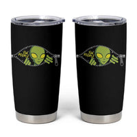 Funny Alien Tumbler Cup Ew People Hater Quote