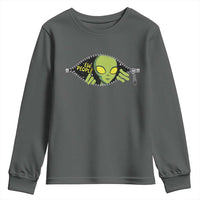 Funny Alien Youth Sweatshirt Ew People Hater Quote - Wonder Print Shop