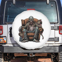 Funny #1 Dad Zombie Horror Spare Tire Cover Halloween Family Father Gift