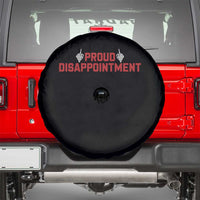 Proud Disappointment Skeleton Middle Fingers Badge Spare Tire Cover Funny Sarcastic Dark Humor